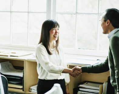 being nice to people