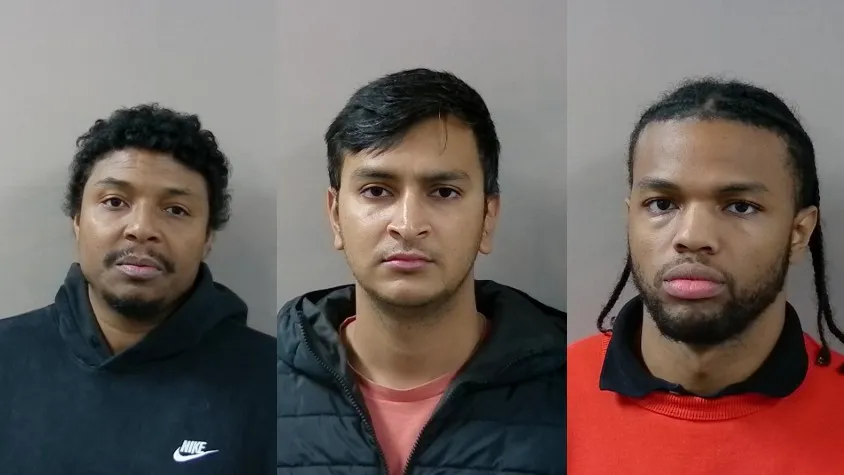 Police Busted Three Men